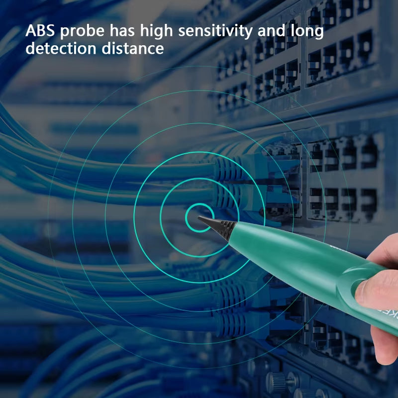 MS6812 Cable Tracker Tester Professional Line LAN Detector UTP STP Telephone Wire Tracer Breakpoint Location Diagnose Tone