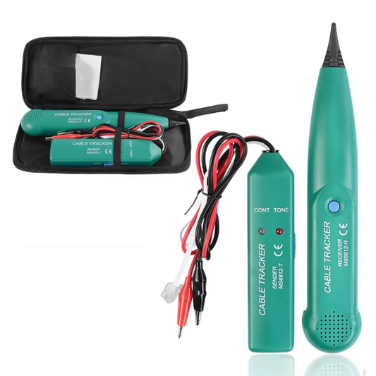 MS6812 Cable Tracker Tester Professional Line LAN Detector UTP STP Telephone Wire Tracer Breakpoint Location Diagnose Tone